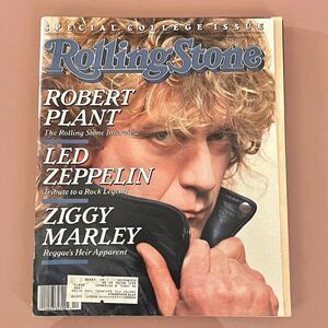 Robert Plant - Vintage 80's Rolling Stone Magazine 1988- Issue #522
